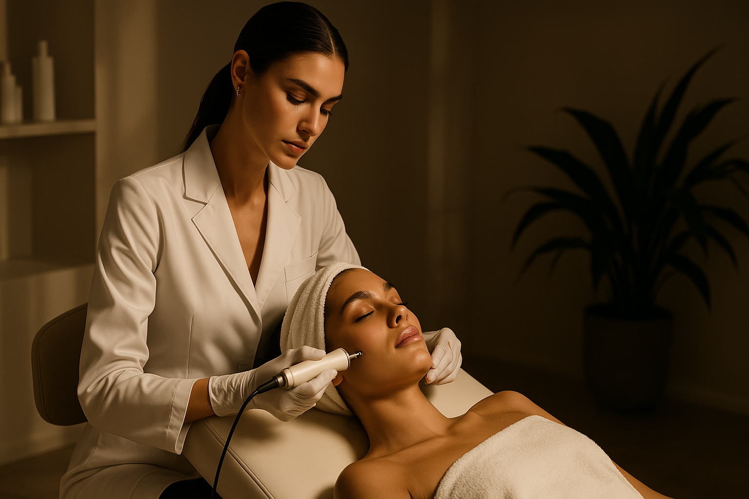 Professional dermatology treatment